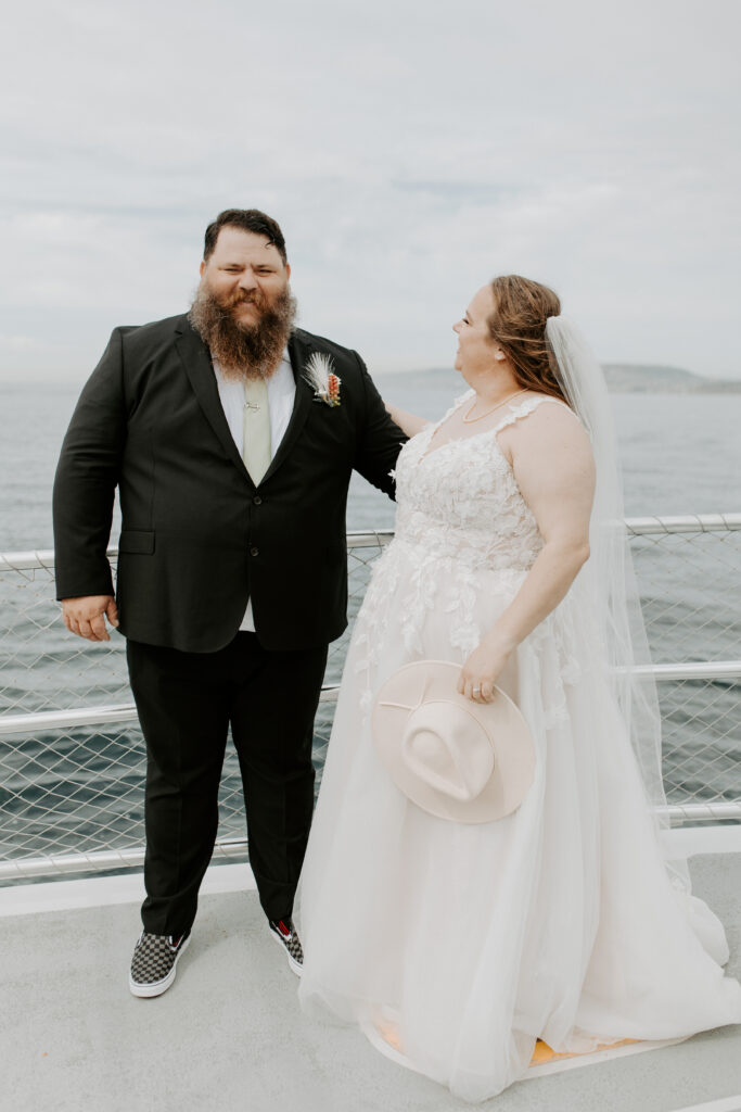 San Diego Wedding photography, Weddings on a boat, 
Whale watching wedding, 