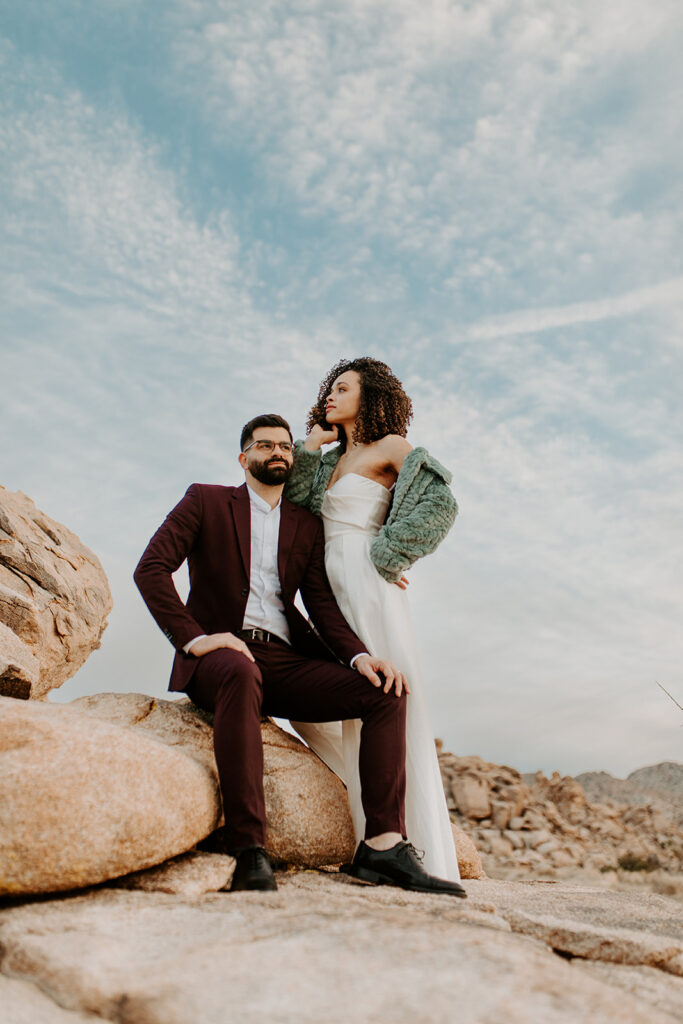 Joshua Tree Engagement Session, Joshua Tree photographer, Desert Couples Session, Desert Engagement Sessions, Non traditional Engagement photography, 