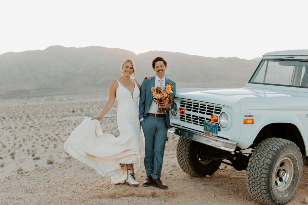 Anza Borrego Wedding, Southern California Wedding Photographer, Wedding in the Desert, Bronco Wedding, Palm Springs Wedding Photographer, Anza Borrego Wedding Photographer, San Diego Wedding Photographer, Ford Bronco Wedding, Desert Wedding, Off road wedding,