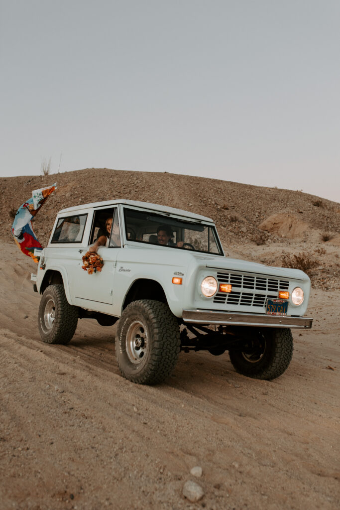 Anza Borrego Wedding, Southern California Wedding Photographer, Wedding in the Desert, Bronco Wedding, Palm Springs Wedding Photographer, Anza Borrego Wedding Photographer, San Diego Wedding Photographer, Ford Bronco Wedding, Desert Wedding, Off road wedding,