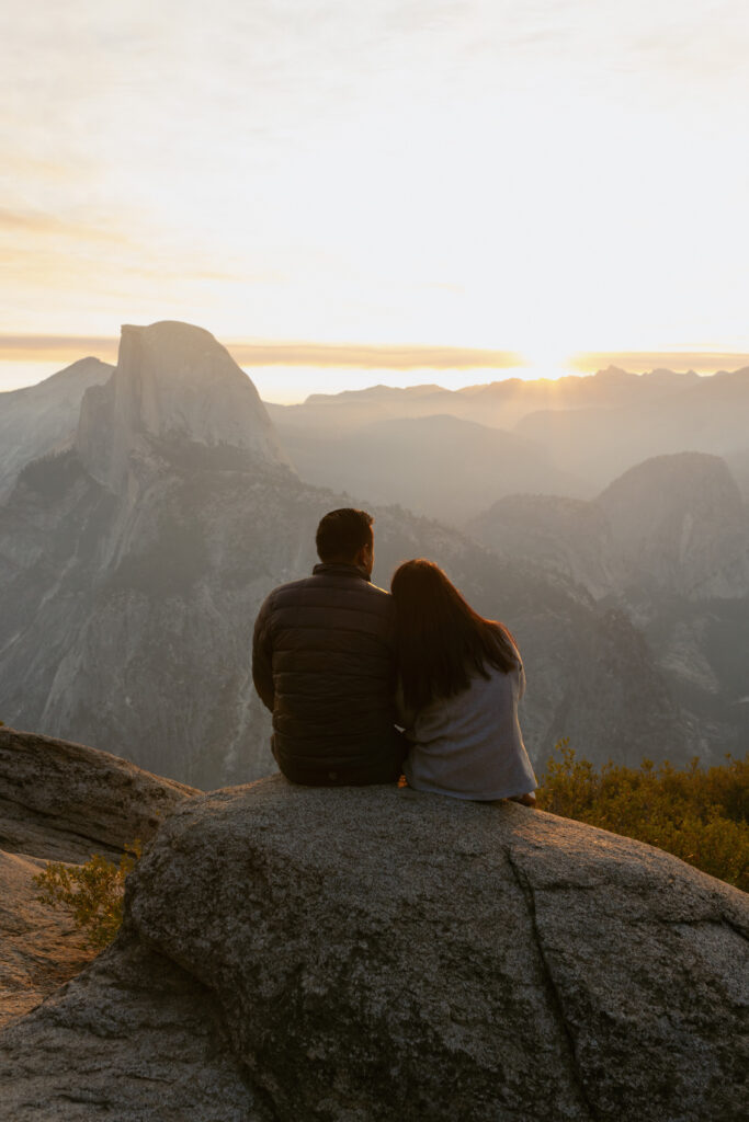 Yosemite Proposal Photographer, Glacier point Proposal, Sunrise Proposal, Where to Propose in Yosemite, Proposal Photographer,  Yosemite Photographer,