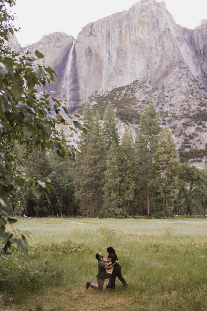 Just got Engaged in Yosemite National Park. Yosemite and California Elopement Photographer was there to capture it. 